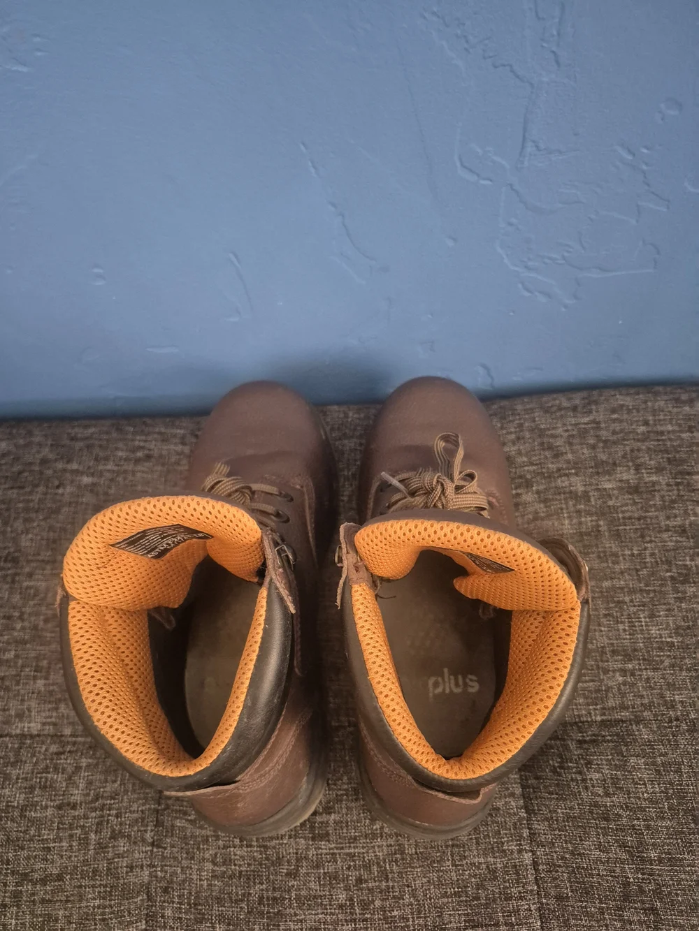 Brahma Men’s Brown Waterproof Steel Toe Work Boots